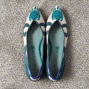 Rothy’s Teal Moroccan Points